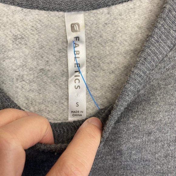 Fabletics Elena Sweater 3/4 Sleeve Dress in Grey Size Small - Picture 11 of 11